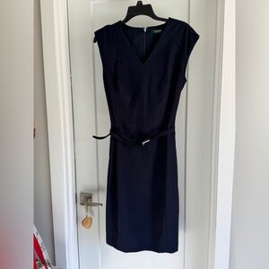 Navy Blue size 8 women’s Ralph Lauren dress